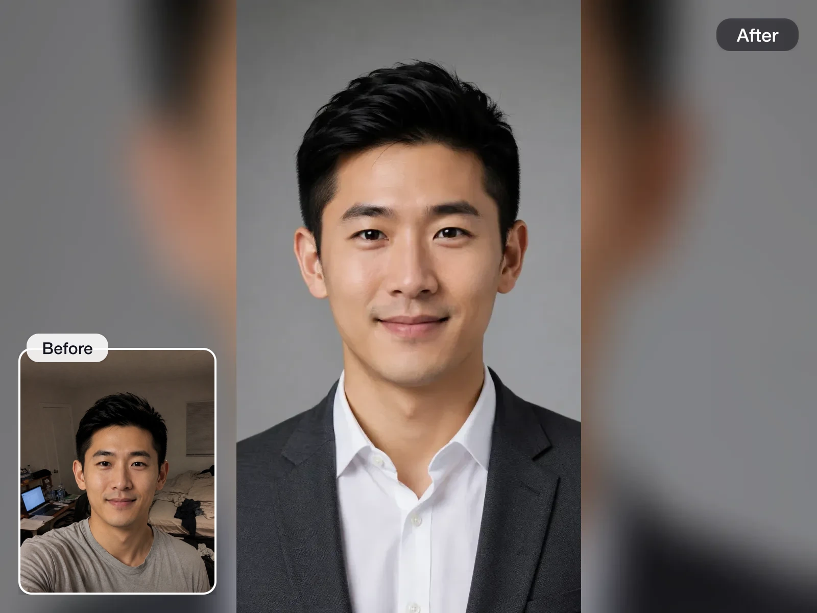Vorschau des LinkedIn-Profilbild-Generators